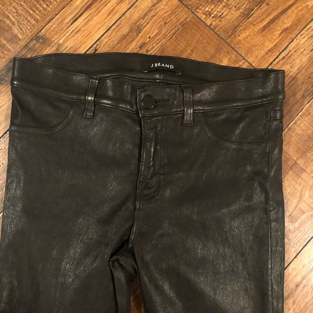 J Brand super Skinny leather size 27